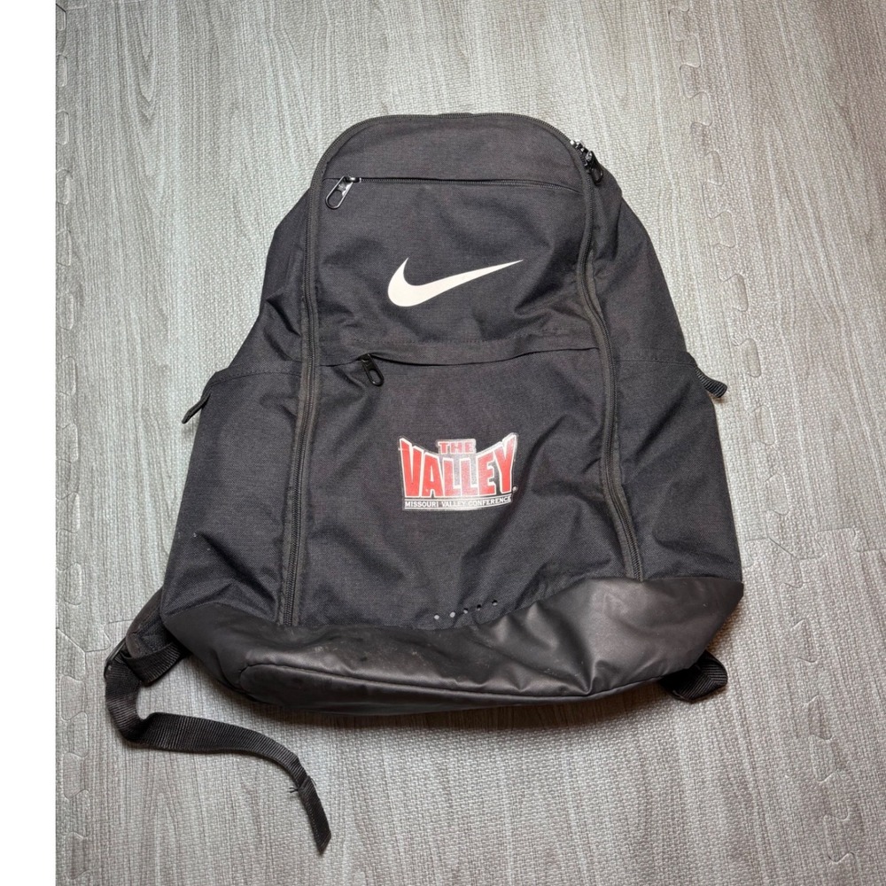 Nike Missouri Valley Conference Black Athletic Backpack Bag